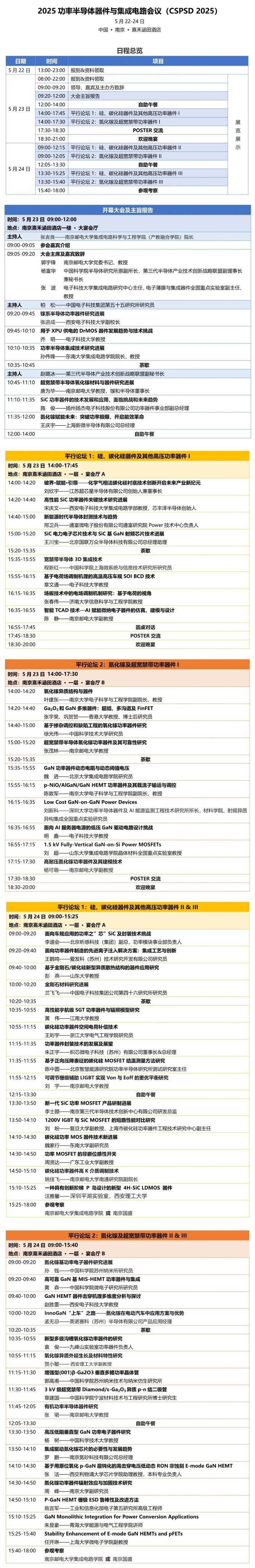 詳細(xì)議程